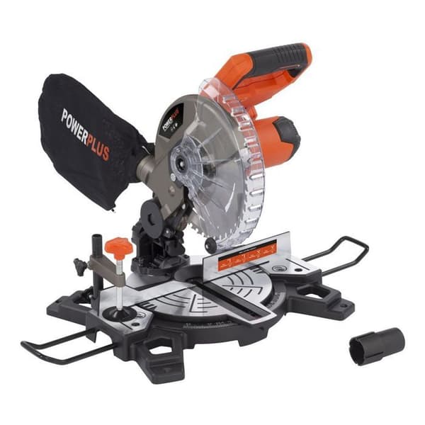20 V akkukäyttöinen jiirisaha Ø 210 mm - DUAL POWER POWDP2550 - Toimitetaan ilman akkua tai laturia