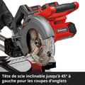 Miniatyrbild 3 av 4: Einhell Trådlös radialgeringssåg TE-SM 36/210 Li-Solo Power X-Change (36V, Blad 210 x 30mm) Levereras utan batteri eller laddare