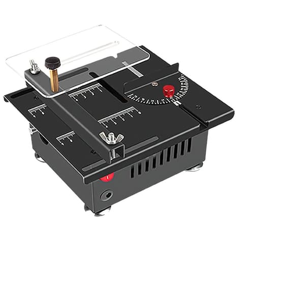 Mini træbearbejdningsbordssav, 100W motor, kompakt design,EU