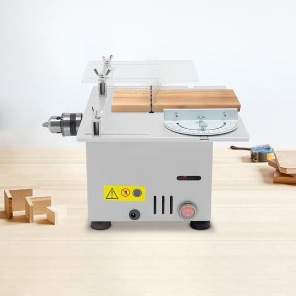 Bordsav, 7 Gear Justerbar Hastighed, Kompakt Design