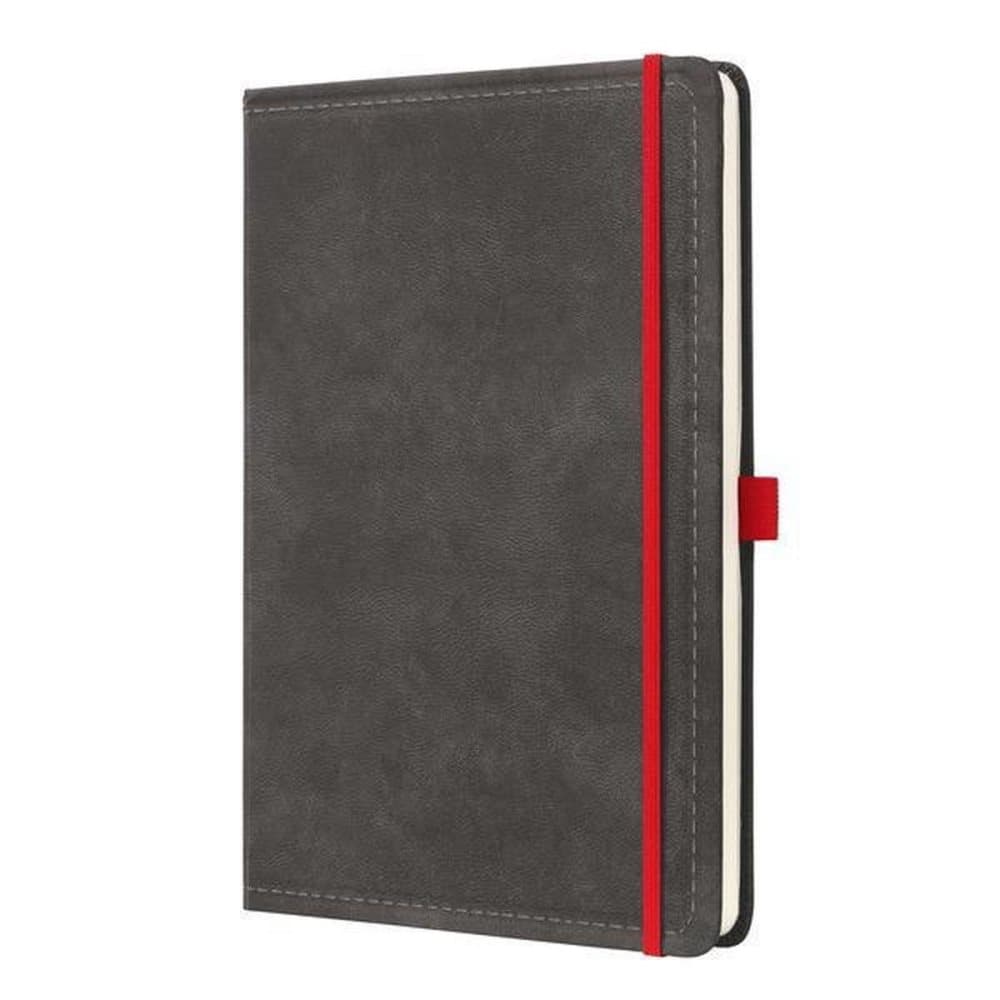 anteckningsbok Conceptum 194blz hård Vintage Mörkgrå A4-styrd SI-CO638