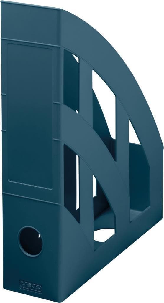 Herlitz tidningsfil A4-C4 Klassisk Herlitz Recycling Blue Angel mörkblå