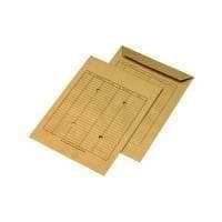 MAILmedia intern postpåse, brun, B4, ogummad med tryckt bord och 4 visningshål (39204-7)