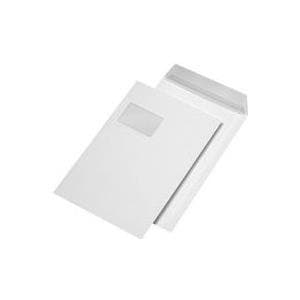 MAILmedia postpåse C4 lim, med fönster, brun - för marknaden: D / L / A - 1 st (323310)