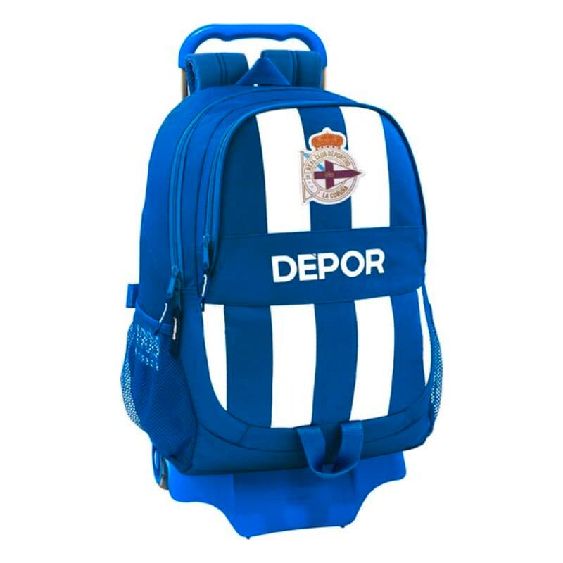 Skolväska med hjul 905 R. C. Deportivo de La Coruña