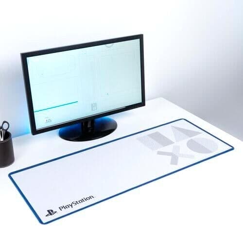 Playstation 5th Gen Icons gaming desk mat
