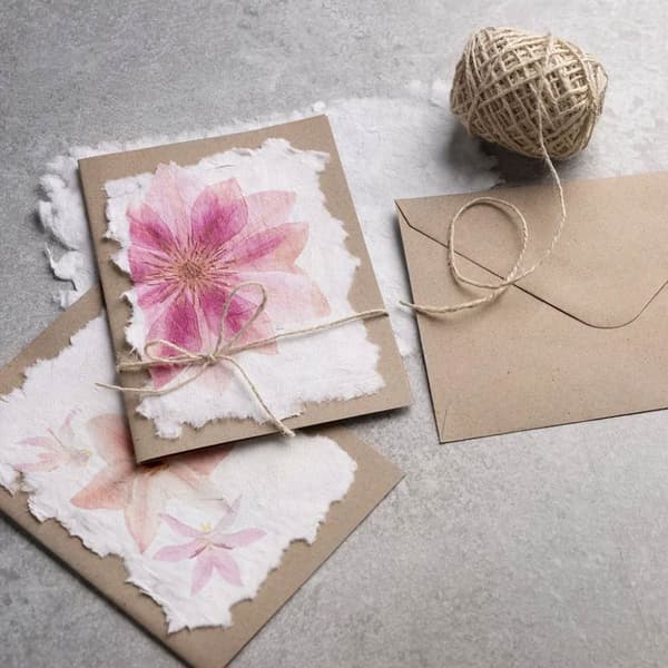 Kort och Kuvert - 12,7 x 17,8 cm - 32 set
