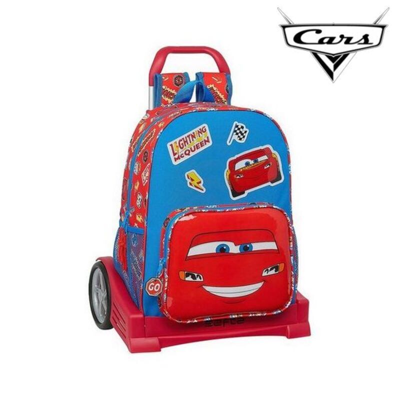Skolväska med hjul Evolution Cars Mc Queen