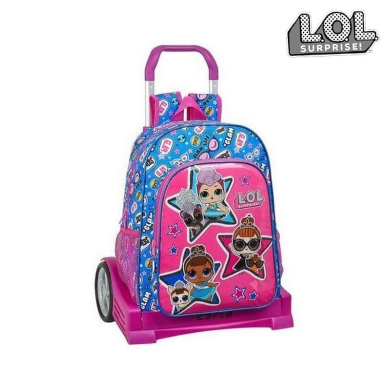 Skolväska med hjul Evolution LOL Surprise! Together Multicolour