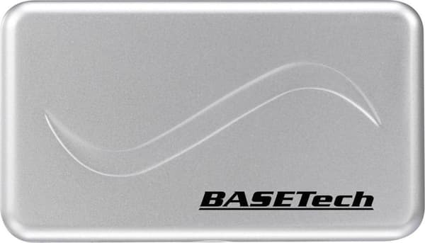 Basetech SJS-60008 Fickvåg Vägningsområde (max.) 200 G Upplösning 0,01 G Batteridriven Silver