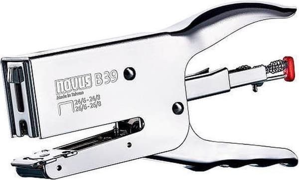 Hæftetang Novus B39 krom