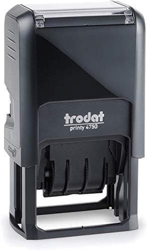 trodat datostempel Printy-Dater 64249 41x24mm BETALT gr/sw