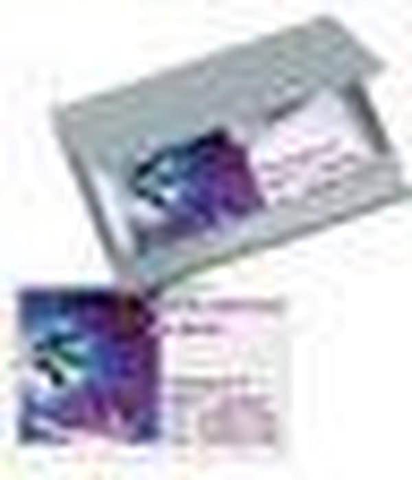 visitkortsfodral Sigel matt silver SI-VZ135