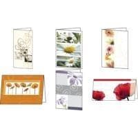Sigel Motiv Card Romance - blanke lykønskningskort - 105 x 148 mm - 220 g/m2 - 25 kort (DC171)