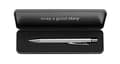 Miniatyrbild 4 av 6: Pelikan Kulspetspenna Snap Metalic K10 Silver i fodral Blå Clip-on Medium 1 st (821223)