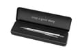 Miniatyrbild 6 av 6: Pelikan Kulspetspenna Snap Metalic K10 Silver i fodral Blå Clip-on Medium 1 st (821223)