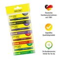 Miniatyrbillede 6 af 6: ONLINE 20x kompatible LAMY patroner, universelle blækpatroner, til alle almindelige fyldepenne, erstatningspatroner, værdipakke rød, grøn, sort, lilla