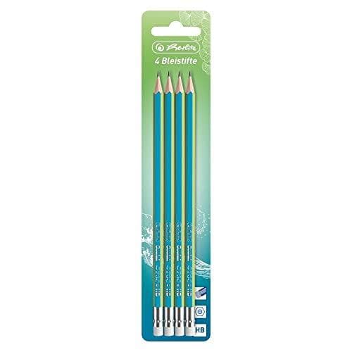Herlitz Greenline HB 50033638 Blyanter Pakke med 4 på blisterkort