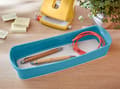 Miniatyrbillede 3 af 5: LEITZ opbevaringsbakke My Box Cozy, DIN lang, blå af plast, BPA-fri, fødevaresikker, med afrundede kanter - 1 stk (5265-00-61)