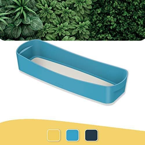LEITZ opbevaringsbakke My Box Cozy, DIN lang, blå af plast, BPA-fri, fødevaresikker, med afrundede kanter - 1 stk (5265-00-61)