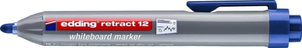 Edding Retract 12 Whiteboard Marker Sæt med 4 Assorterede