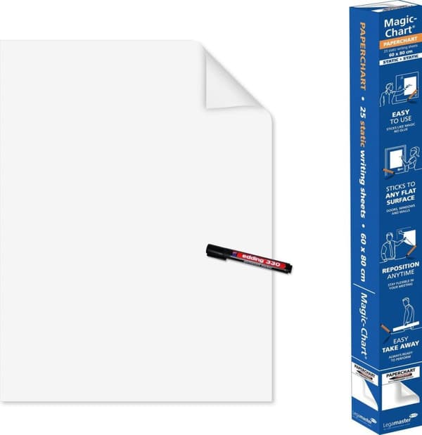 Magic-Chart paperchart folie 60x80cm