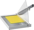 Miniatyrbillede 9 af 11: Leitz Precision kontorskærebord A4+ med knivbeskyttelse og lysteknologi til kontor - Skærer op til 15 A4-ark - antracit