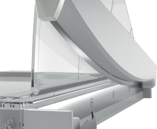 Leitz Precision kontorskærebord A4+ med knivbeskyttelse og lysteknologi til kontor - Skærer op til 15 A4-ark - antracit
