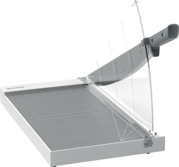 Leitz Precision Skærebord til hjemmekontor A3 med klingebeskyttelse og lysteknologi til hjemmekontor/arbejde i hjemmet - Skærer op til 10 A3-ark - ant