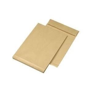 MAILmedia Taitetut kirjekuoret, joissa tarranauhat, B4 ruskea, 130 gsm, 40 taittoa, nettopaino: 33,2 g (39115-7)