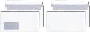MAILmedia kuvert 125 x 235 mm, ljus vit, med fönster - för marknaden: D / L / A - 1 st (30022361)