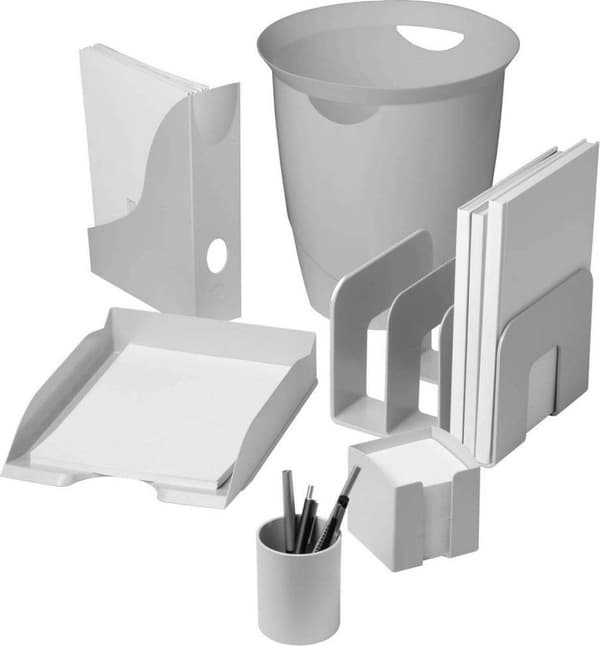 Kestävä 776010 Roskakori 16 l (Ø x K) 315 mm x 330 mm Muovi Harmaa 1 kpl