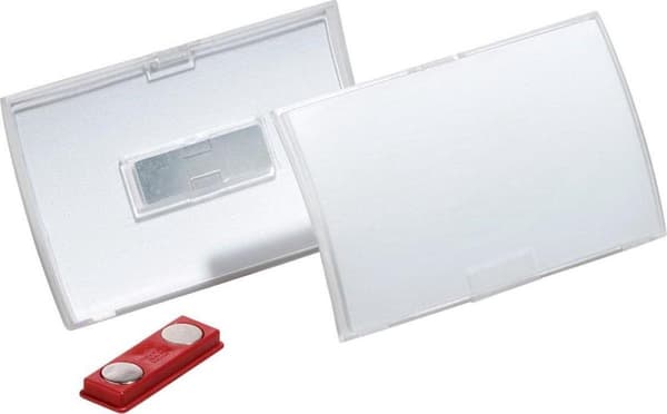 Slitstark 821519 Namnskylt KLICKFOLD MAGNET 54x90mm - 8215 magnet 10 st/förpackning 10 st.