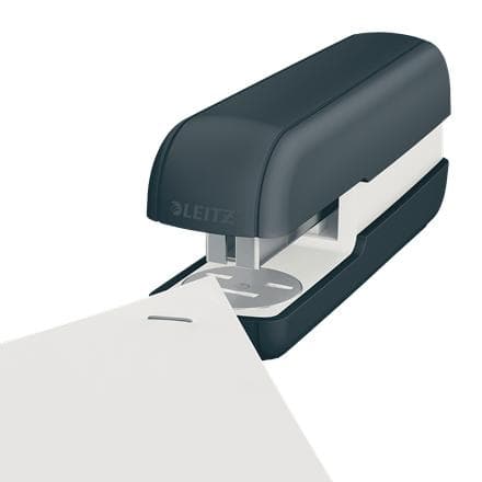 Leitz Cozy Hæftemaskine - Hæftemaskine op til 30 ark - Inkluderer hæfteklammer - Ideel ideel til hjemmekontor/arbejde hjemmefra - Velvet Grey