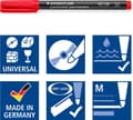 Pikkukuva 2 / 4: STAEDTLER Lumocolor pysyvä kynä M 317 - penaali 10 väriä
