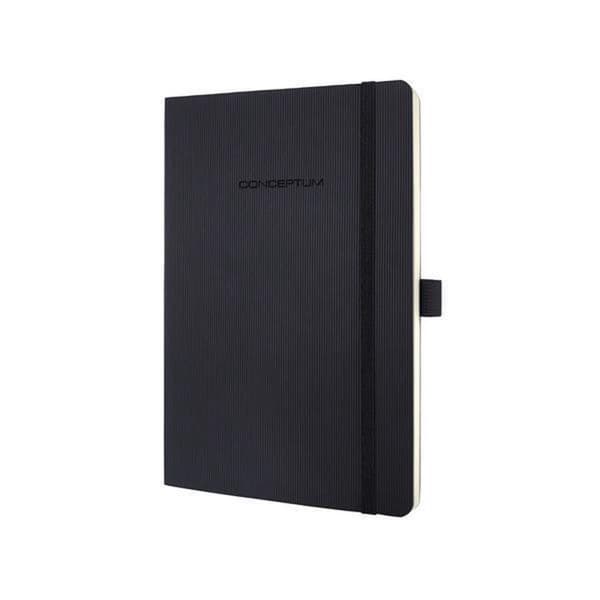 notebook Sigel Conceptum Pure softcover A5 sort foret SI-CO321