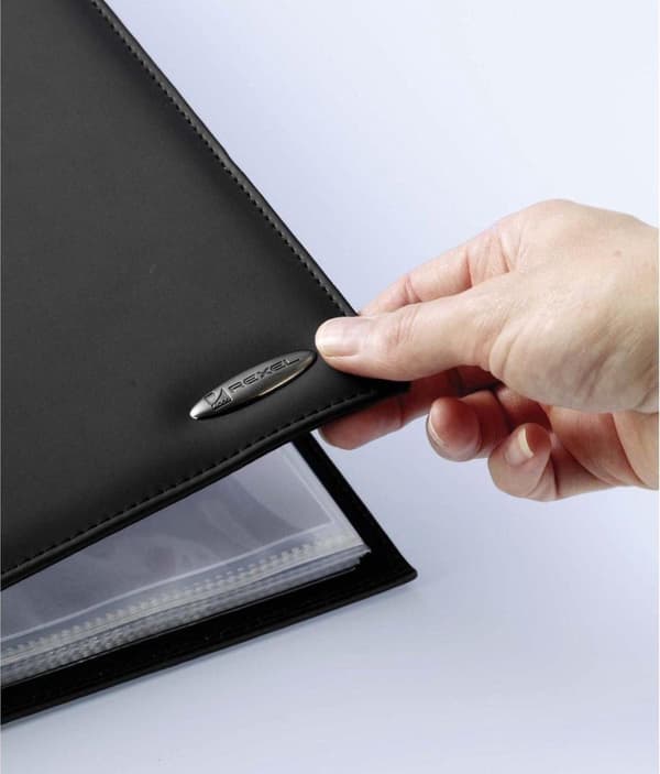 REXEL 2101185 SOFT TOUCH MAP NAPPA MUSTA