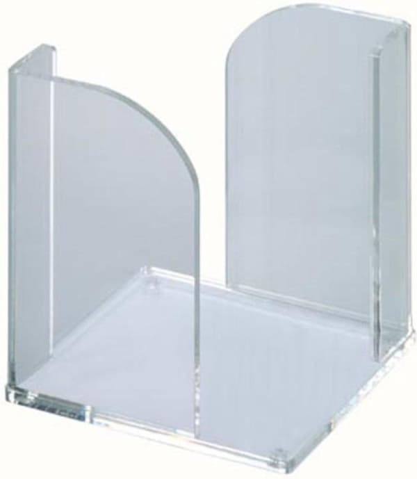 Maul Akryl huskeseddel 9 x 9 cm uden memoer gennemsigtig