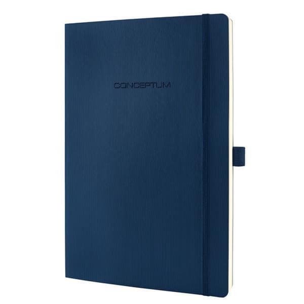 notesbog Sigel Conceptum Pure softcover A4 blåternet SI-CO316