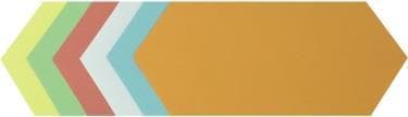 Soennecken Moderation Card Rhombus 4881 9,5x20,5cm lajittelu. 250 kpl/pakkaus. (4881)