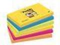 Miniatyrbild 2 av 2: Post-it® Super Sticky Notes - Färguppsättning Rio, Neongult, Medelhavsblått, Neongrönt, Fuchsia, Neonorange - 6 block