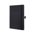 Miniatyrbild 1 av 10: notebook Sigel Conceptum Pure softcover A5 svartrutig SI-CO320