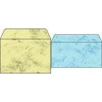 sigel-kirjekuori, DIN pitkä, 90 gsm, kumimainen, marmorinharmaa sisäpainatuksella, sopii mustesuihkulaserkopiokoneisiin (DP073)