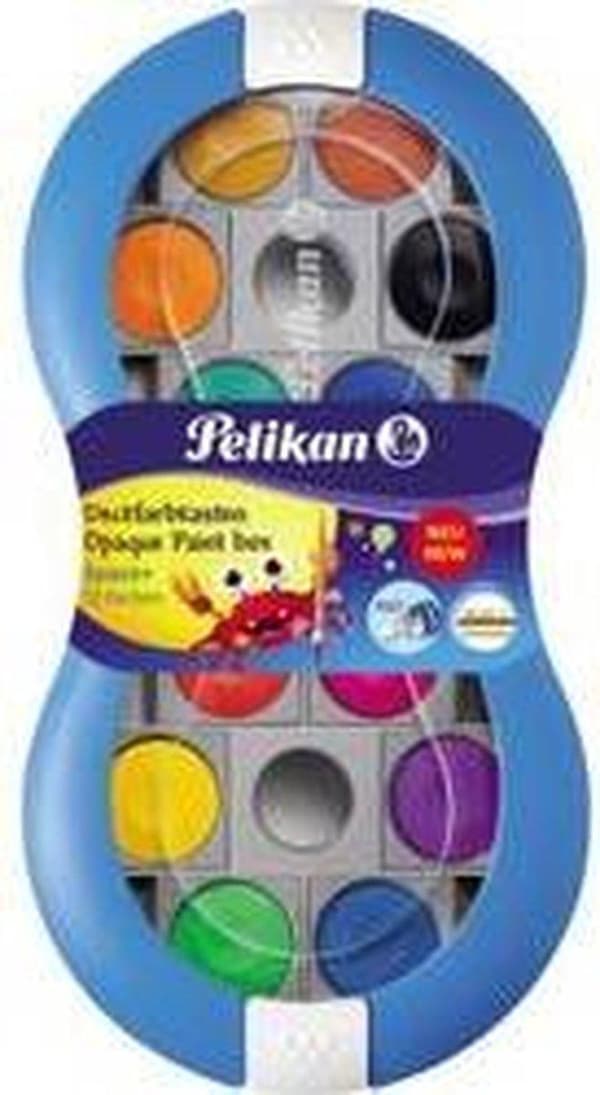 Pelikan Deckfarbkasten 735 SP/12 Space Blau 12 Farb + DW