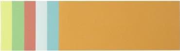 Soennecken moderationskort 4877 9,5x20,5cm ass. 250 stk/pk. (4877)