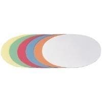 Franken GmbH UMZH 1119 99 - modereringskort oval, 190 x 110 mm, 250 stycken, diverse