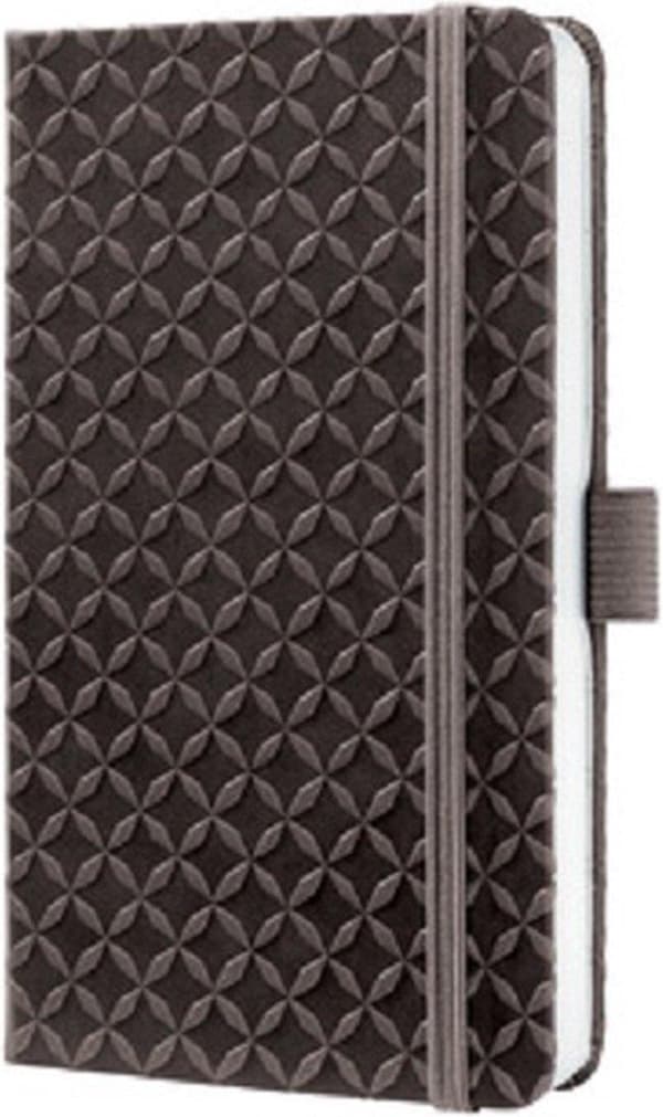 Notesbog Jolie Flair A5 hardcover foret kaffebrun 174 sider 80g