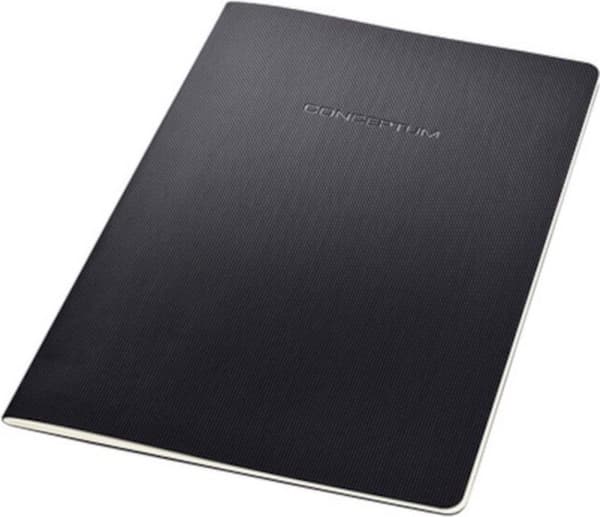 Notebook Sigel CONCEPTUM softcover A6 sort ternet SI-CO864