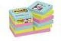 Miniatyrbillede 3 af 3: Post-it® Super Sticky Notes - Farvesæt Miami, Aquawave, Neongrøn, Neon Pink - 47,6 mm x 47,6 mm