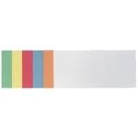 FRANKEN moderatorkort, rektangel, 205 x 95 mm, hvidt 100 % affaldspapir, 130 g/kvm (UMZ 1020 09)